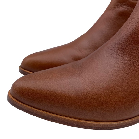 Nisolo Boot Everyday Chelsea All Leather Brandy Brown Ankle Pull On Size 8 - Picture 3 of 13